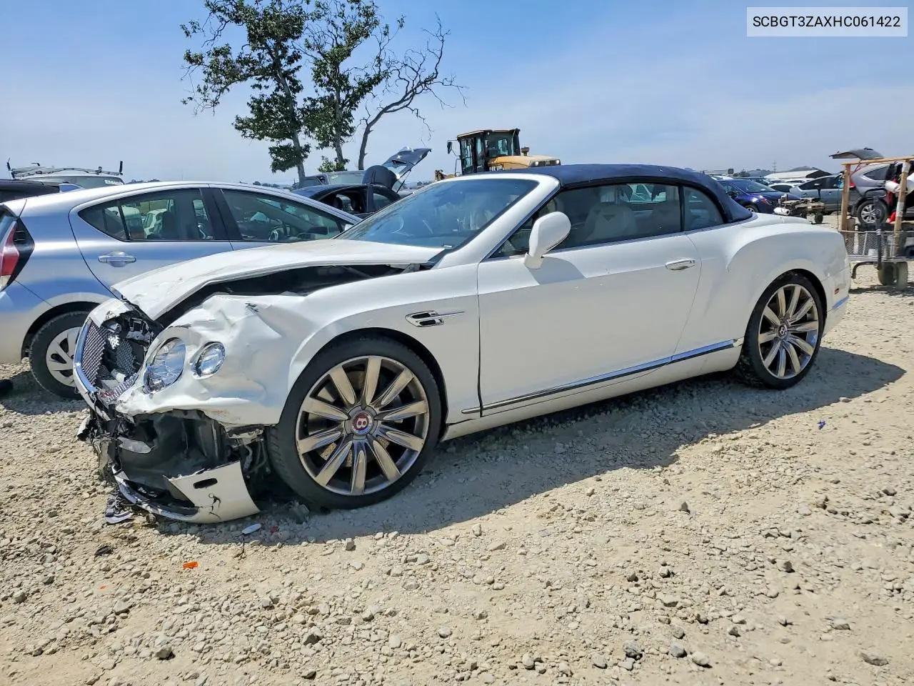2017 Bentley Continental Gt V8 VIN: SCBGT3ZAXHC061422 Lot: 52240596