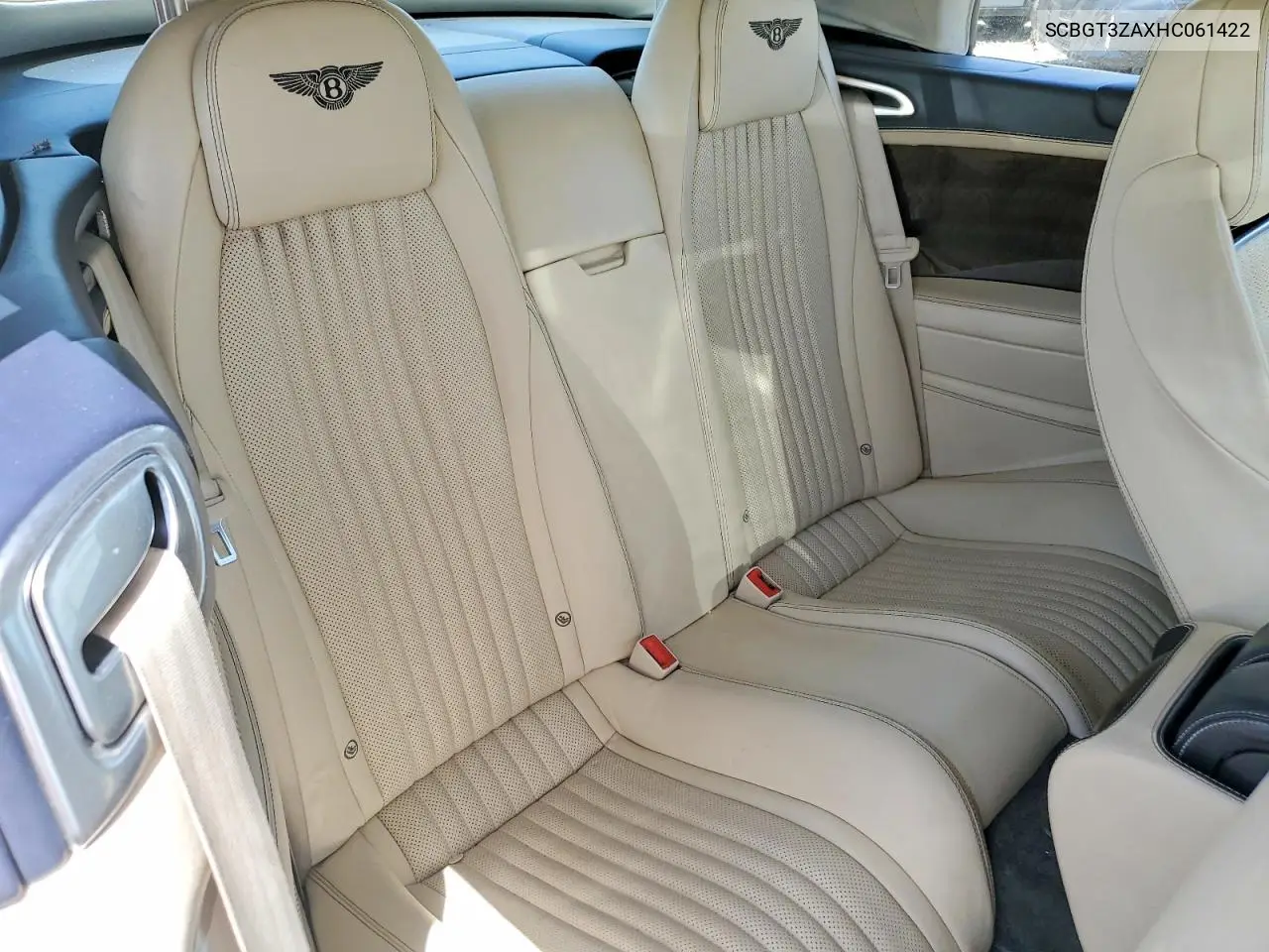 2017 Bentley Continental Gt V8 VIN: SCBGT3ZAXHC061422 Lot: 52240596