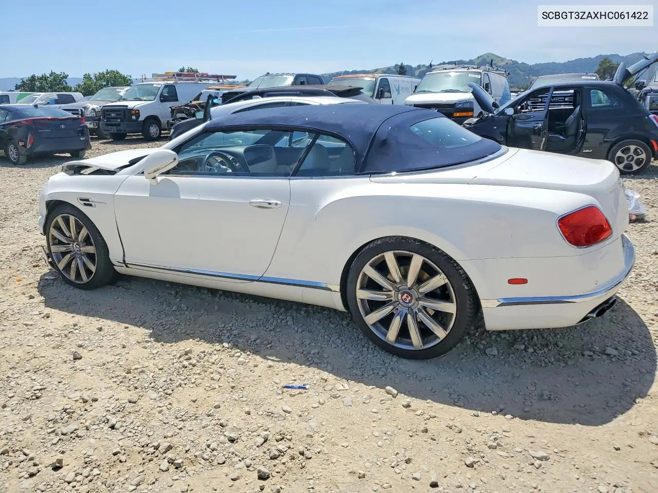 2017 Bentley Continental Gt V8 VIN: SCBGT3ZAXHC061422 Lot: 52240596