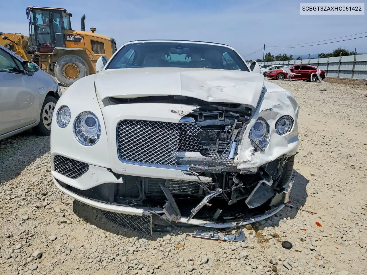 2017 Bentley Continental Gt V8 VIN: SCBGT3ZAXHC061422 Lot: 52240596