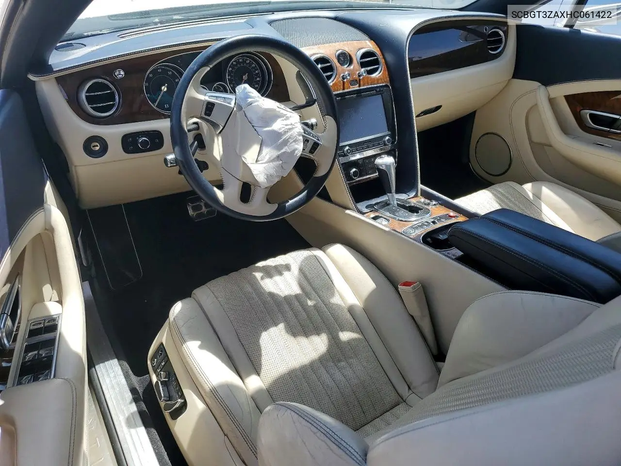 2017 Bentley Continental Gt V8 VIN: SCBGT3ZAXHC061422 Lot: 52240596