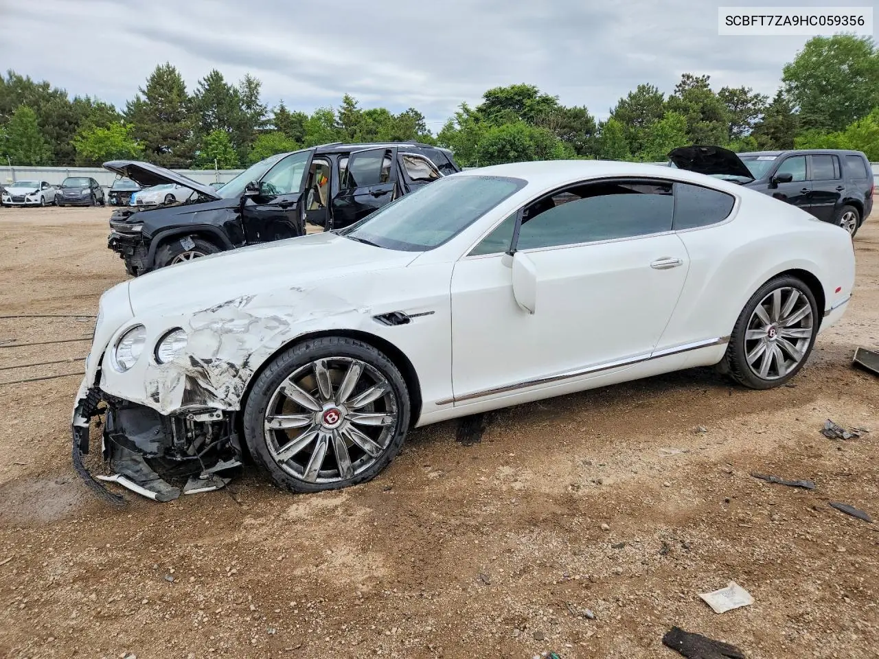 2017 Bentley Continental Gt V8 VIN: SCBFT7ZA9HC059356 Lot: 55351466