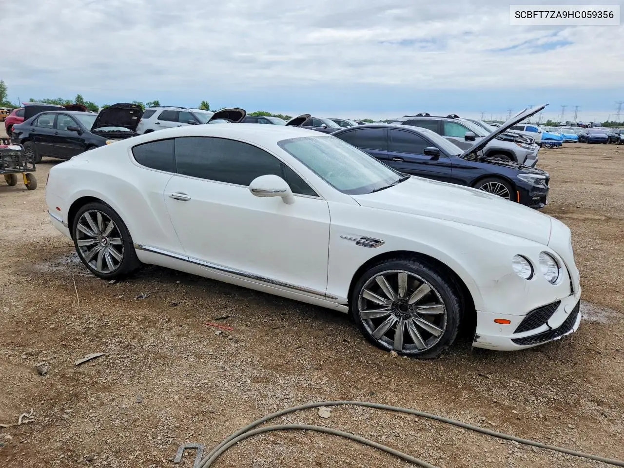 2017 Bentley Continental Gt V8 VIN: SCBFT7ZA9HC059356 Lot: 55351466