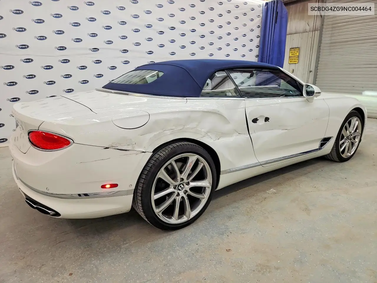 2022 Bentley Continental Gt VIN: SCBDG4ZG9NC004464 Lot: 61775636
