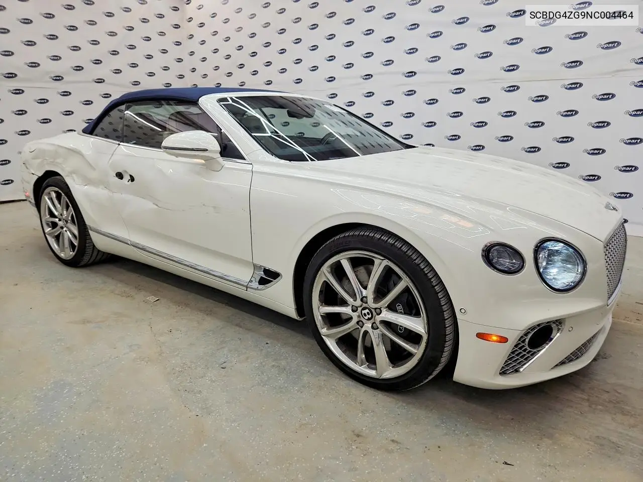 2022 Bentley Continental Gt VIN: SCBDG4ZG9NC004464 Lot: 61775636
