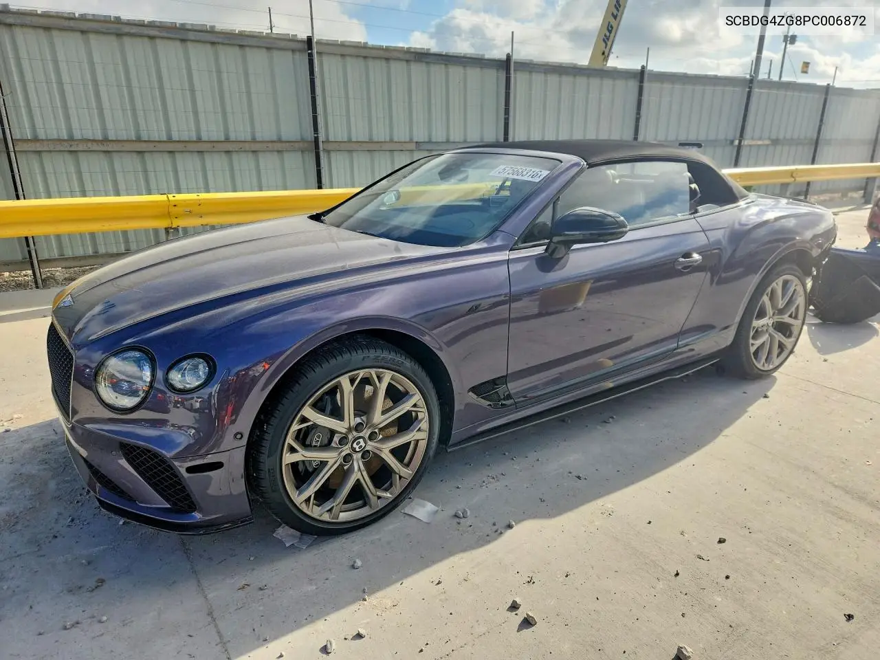 2023 Bentley Continental Gt VIN: SCBDG4ZG8PC006872 Lot: 57568316