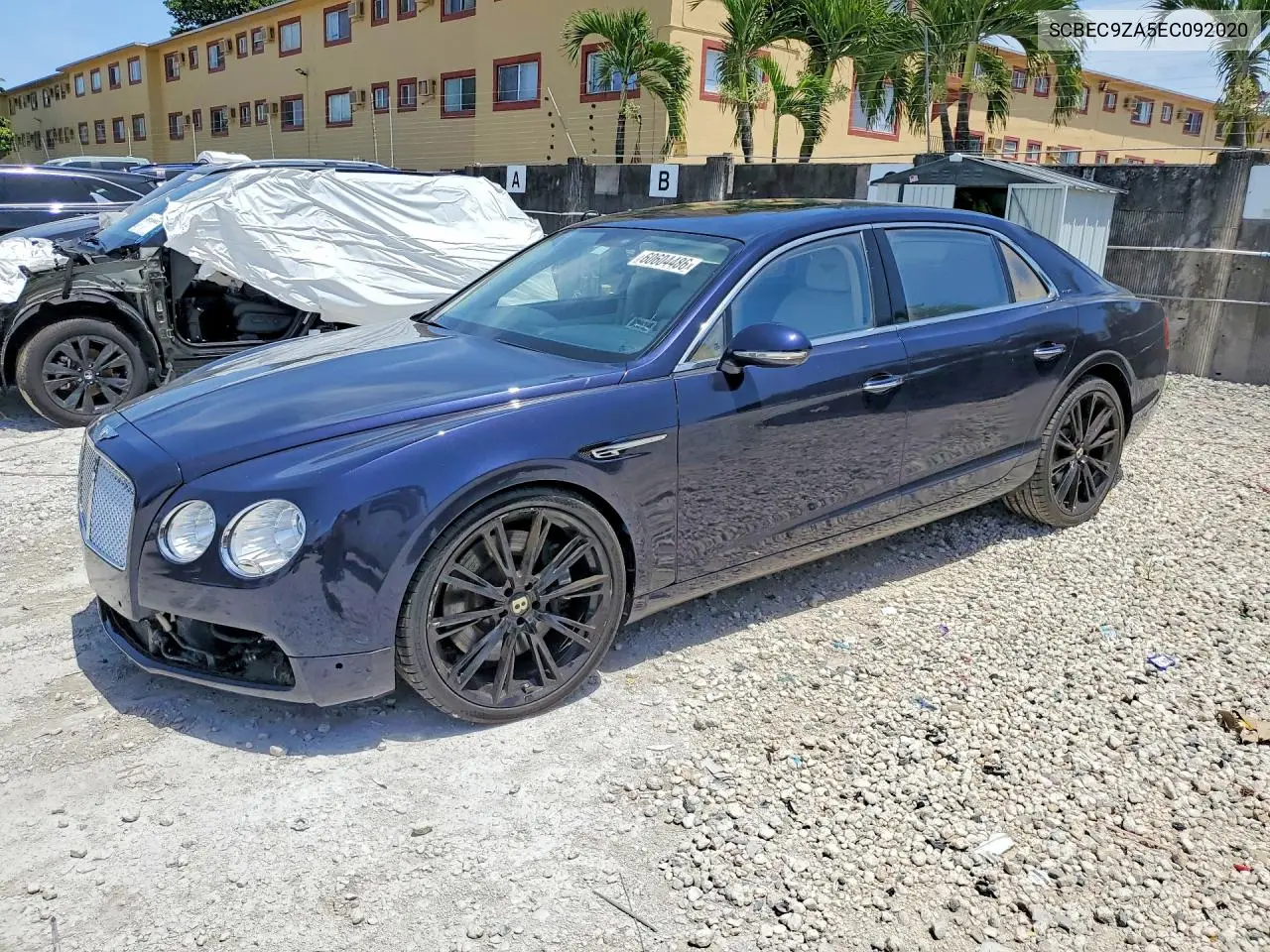 2014 Bentley Flying Spur VIN: SCBEC9ZA5EC092020 Lot: 60604486