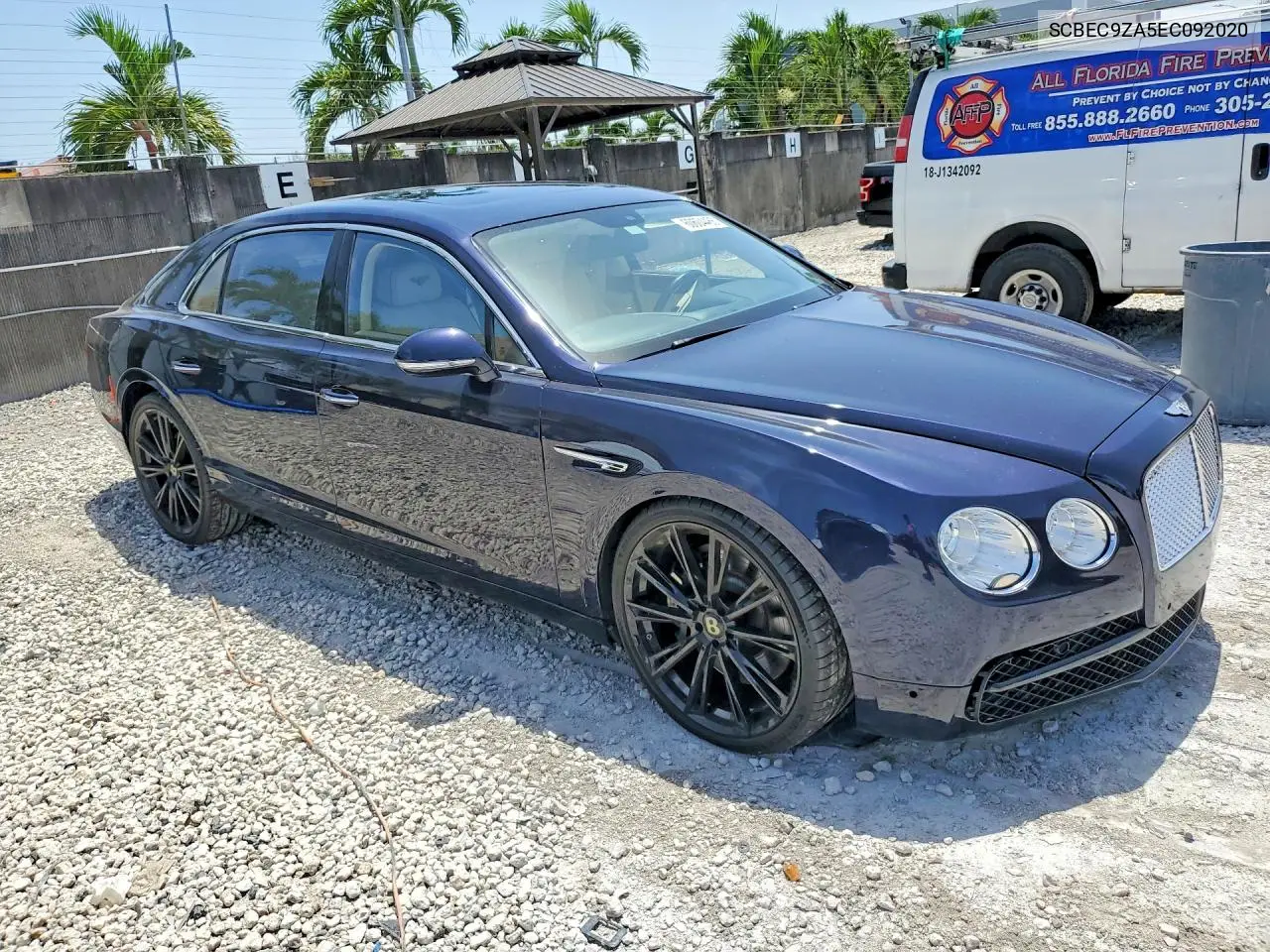 2014 Bentley Flying Spur VIN: SCBEC9ZA5EC092020 Lot: 60604486