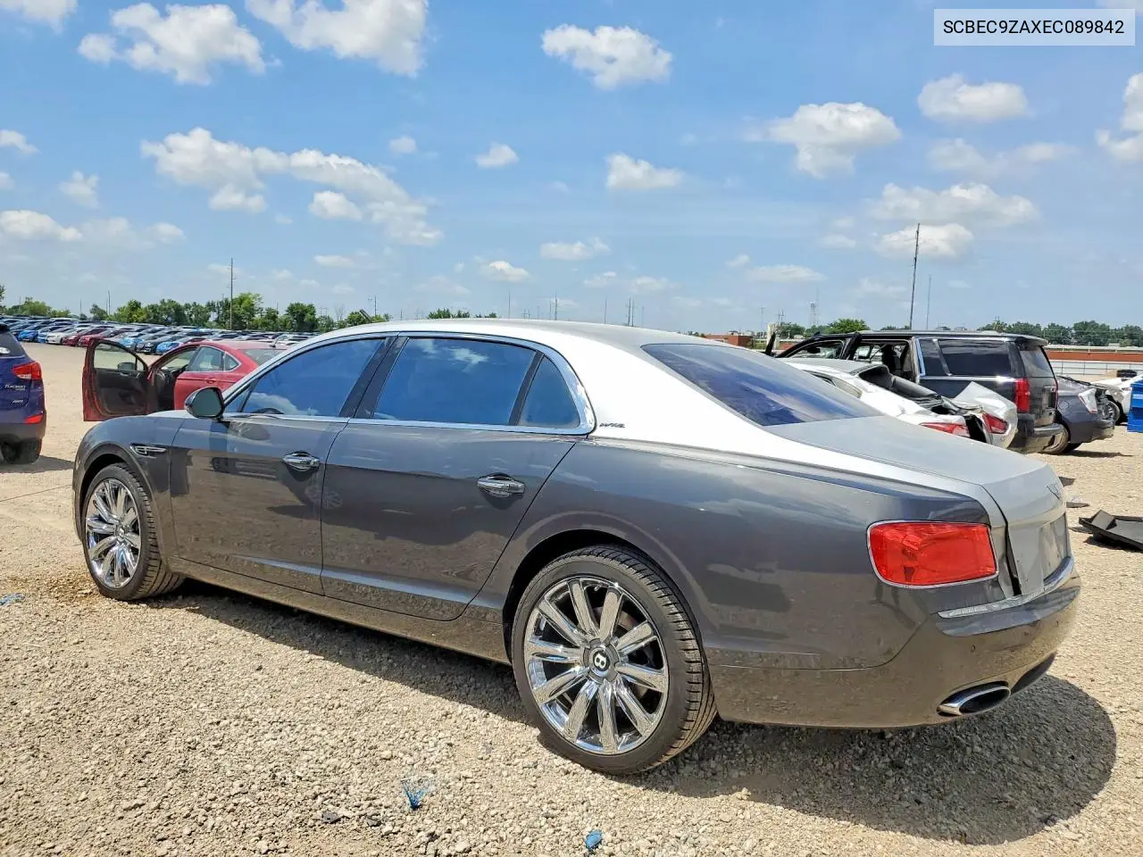 2014 Bentley Flying Spur VIN: SCBEC9ZAXEC089842 Lot: 60872066