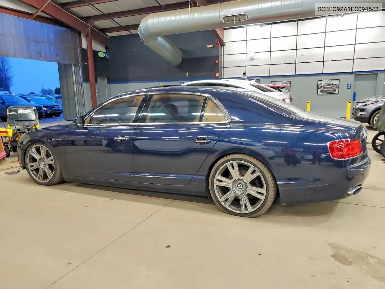 2014 Bentley Flying Spur VIN: SCBEC9ZA1EC094542 Lot: 99669195