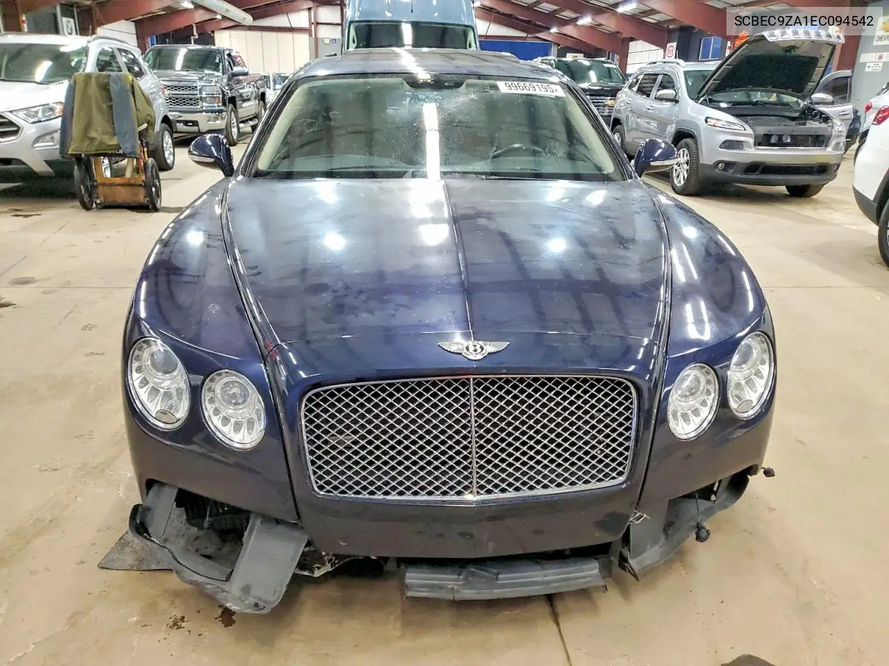 2014 Bentley Flying Spur VIN: SCBEC9ZA1EC094542 Lot: 99669195