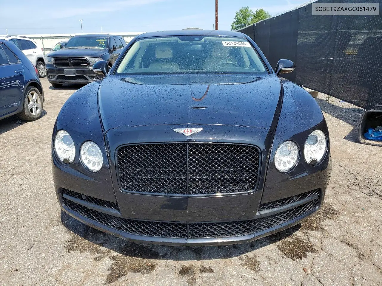 2016 Bentley Flying Spur VIN: SCBET9ZAXGC051479 Lot: 60439046