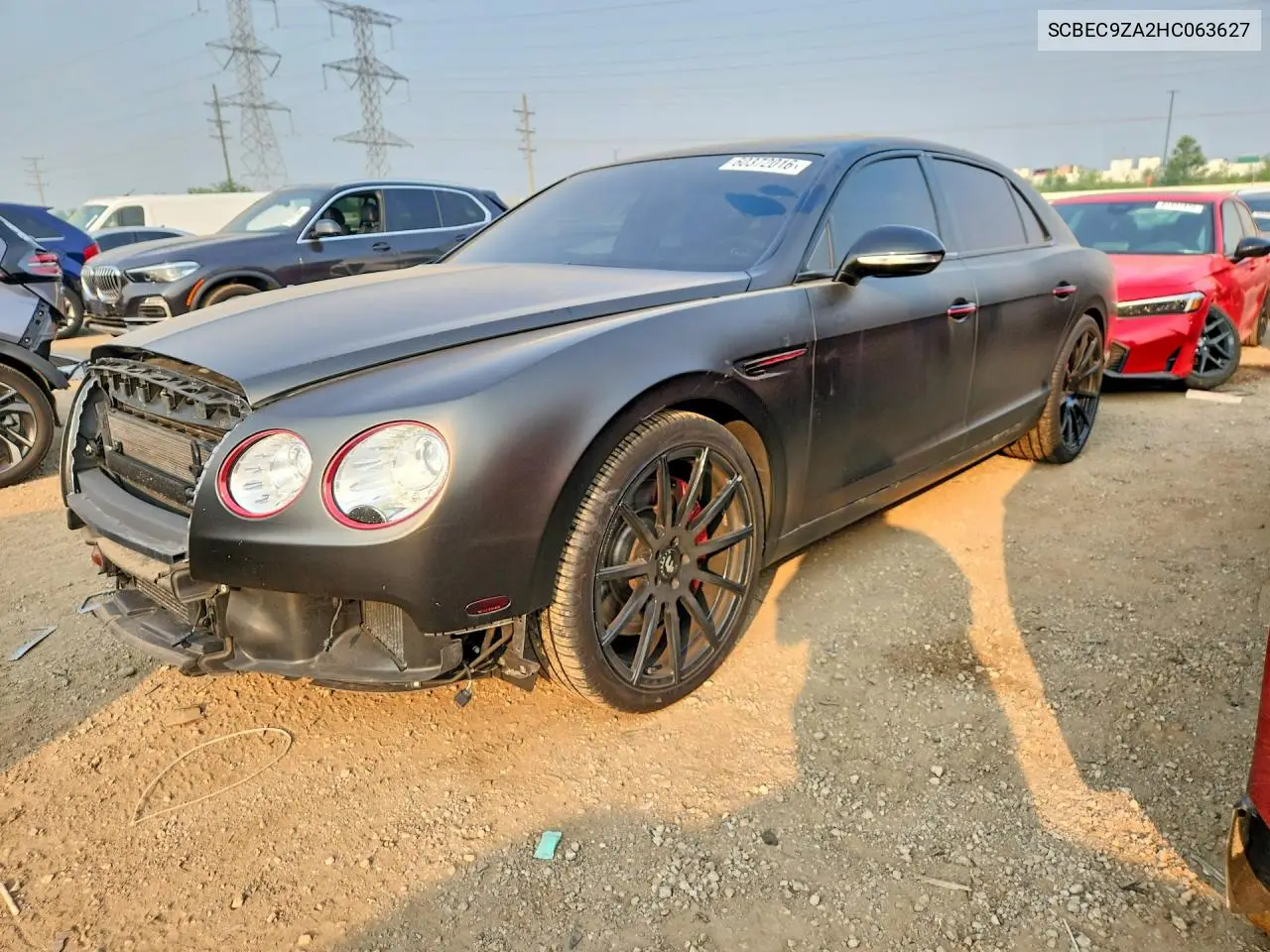 2017 Bentley Flying Spur VIN: SCBEC9ZA2HC063627 Lot: 60372016
