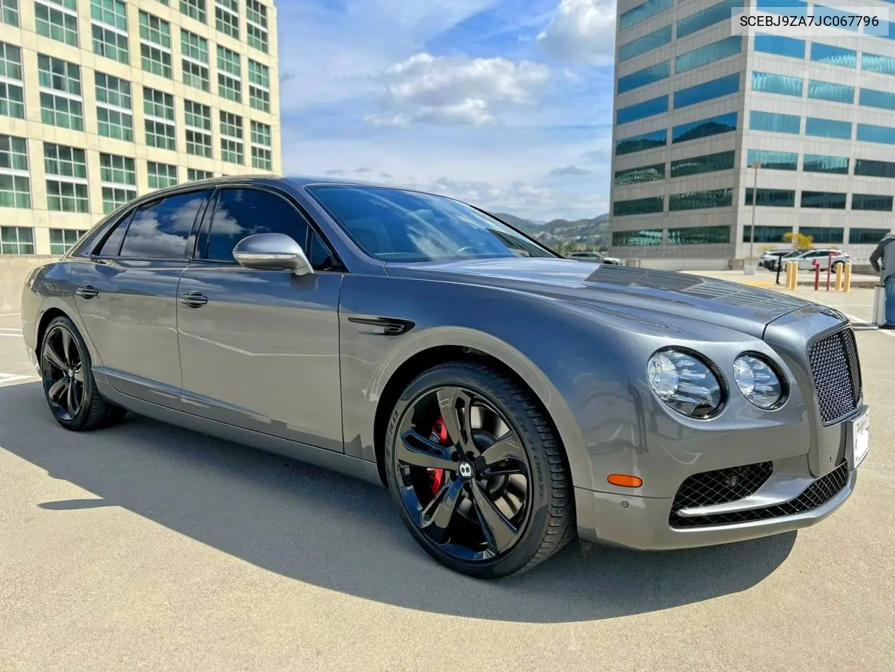 2018 Bentley Flying Spur Speed VIN: SCBEJ9ZA7JC067796 Lot: 54466796