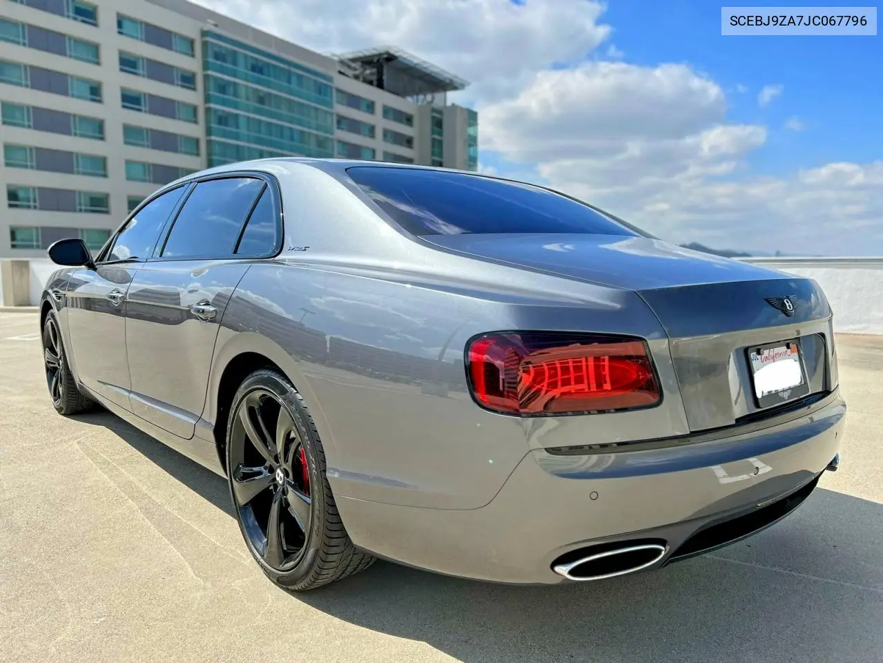 2018 Bentley Flying Spur Speed VIN: SCBEJ9ZA7JC067796 Lot: 54466796
