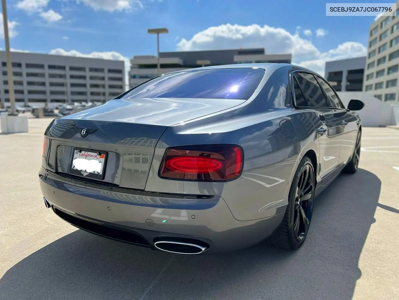 2018 Bentley Flying Spur Speed VIN: SCBEJ9ZA7JC067796 Lot: 54466796