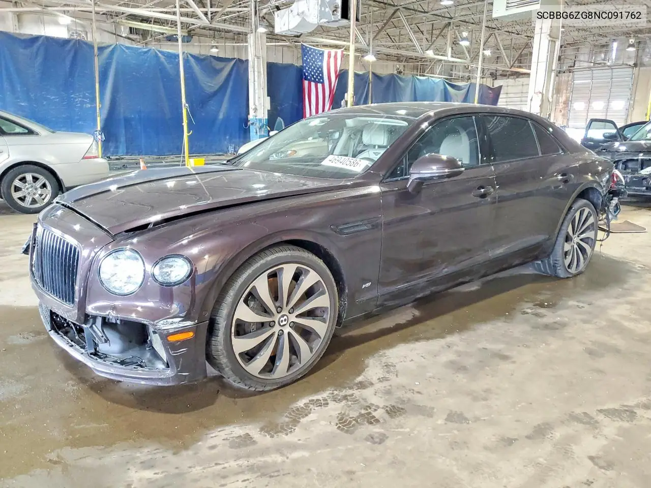 2022 Bentley Flying Spur VIN: SCBBG6ZG8NC091762 Lot: 46940586
