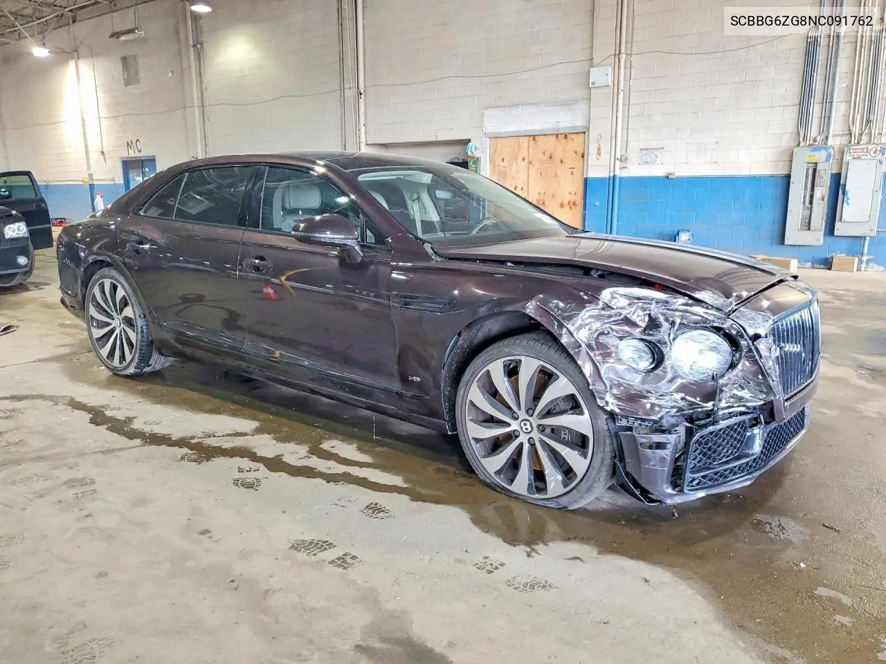 2022 Bentley Flying Spur VIN: SCBBG6ZG8NC091762 Lot: 46940586