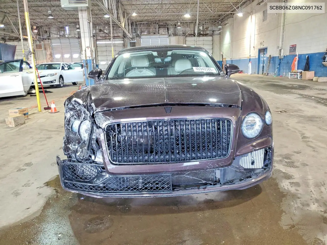 2022 Bentley Flying Spur VIN: SCBBG6ZG8NC091762 Lot: 46940586