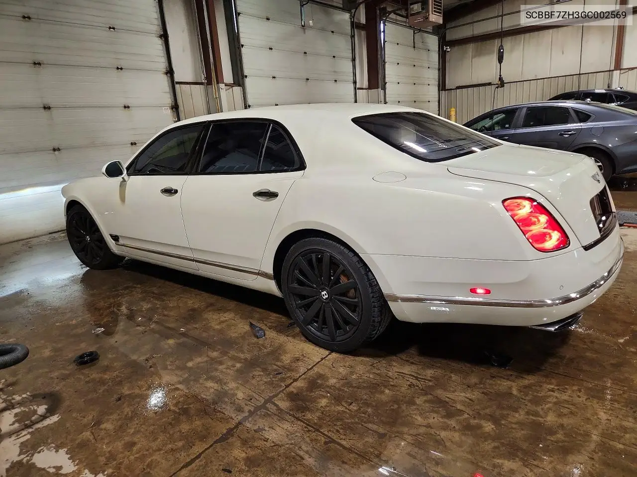 2016 Bentley Mulsanne VIN: SCBBF7ZH3GC002569 Lot: 57293156