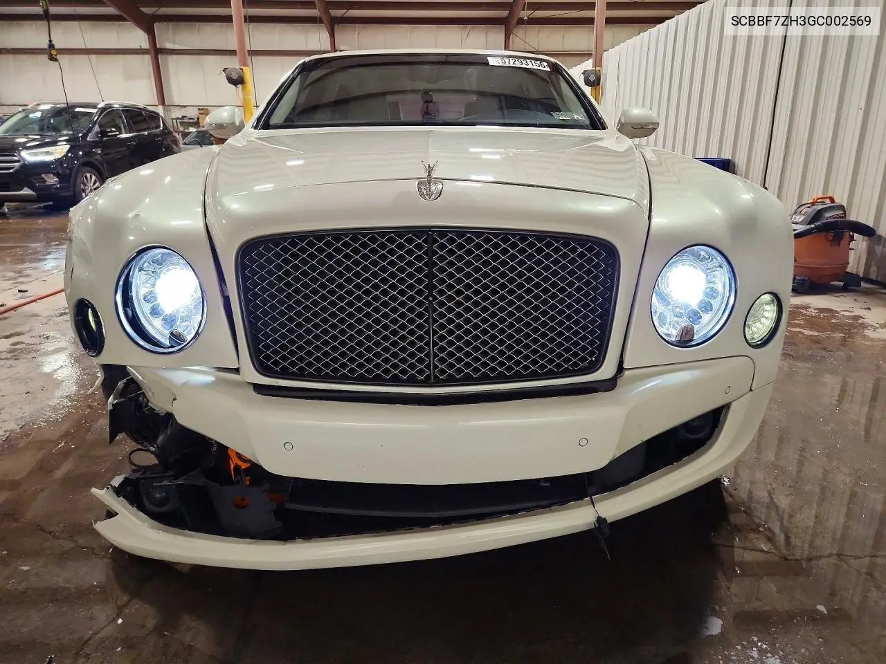 2016 Bentley Mulsanne VIN: SCBBF7ZH3GC002569 Lot: 57293156