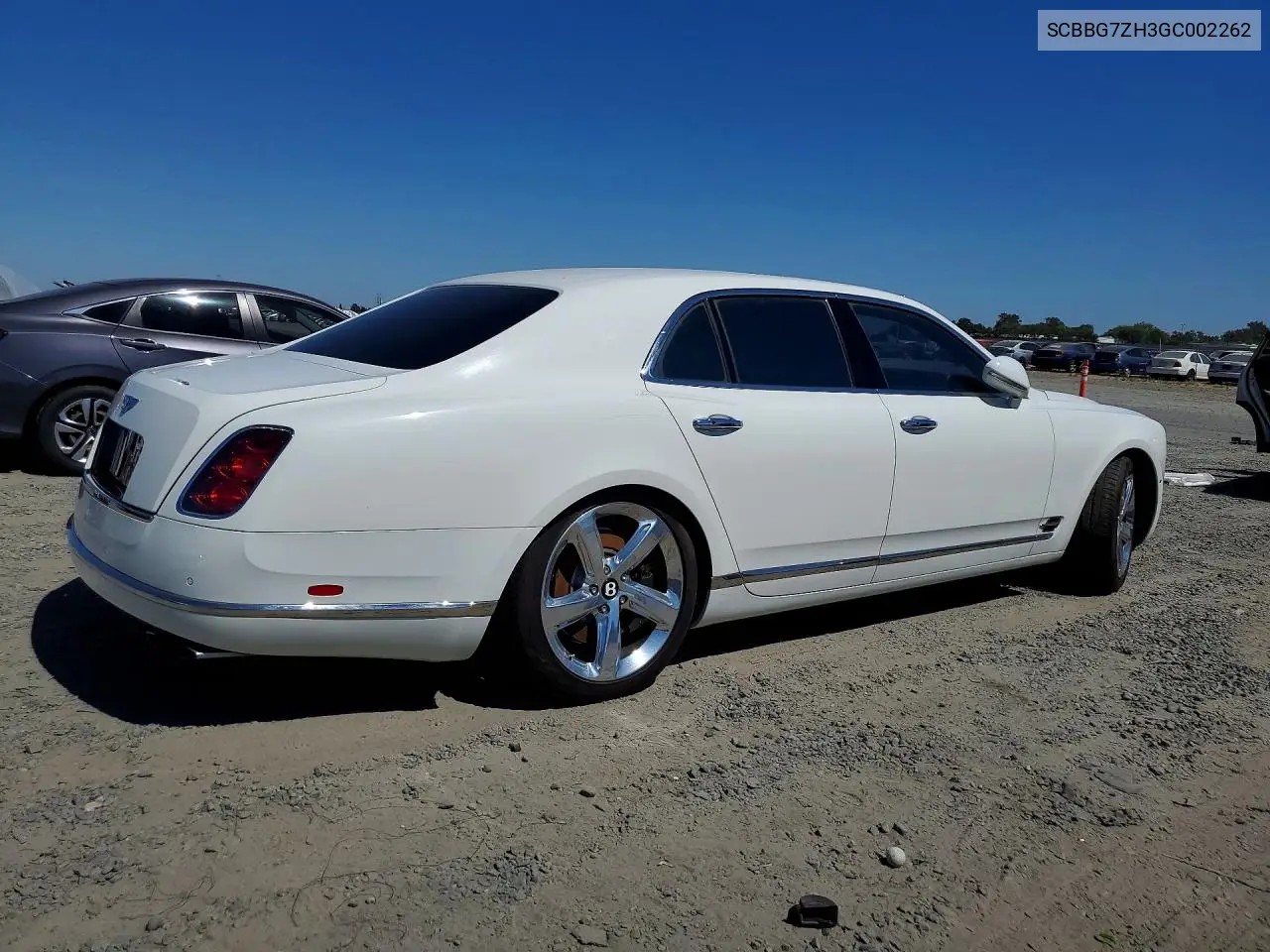 2016 Bentley Mulsanne Speed VIN: SCBBG7ZH3GC002262 Lot: 60604956