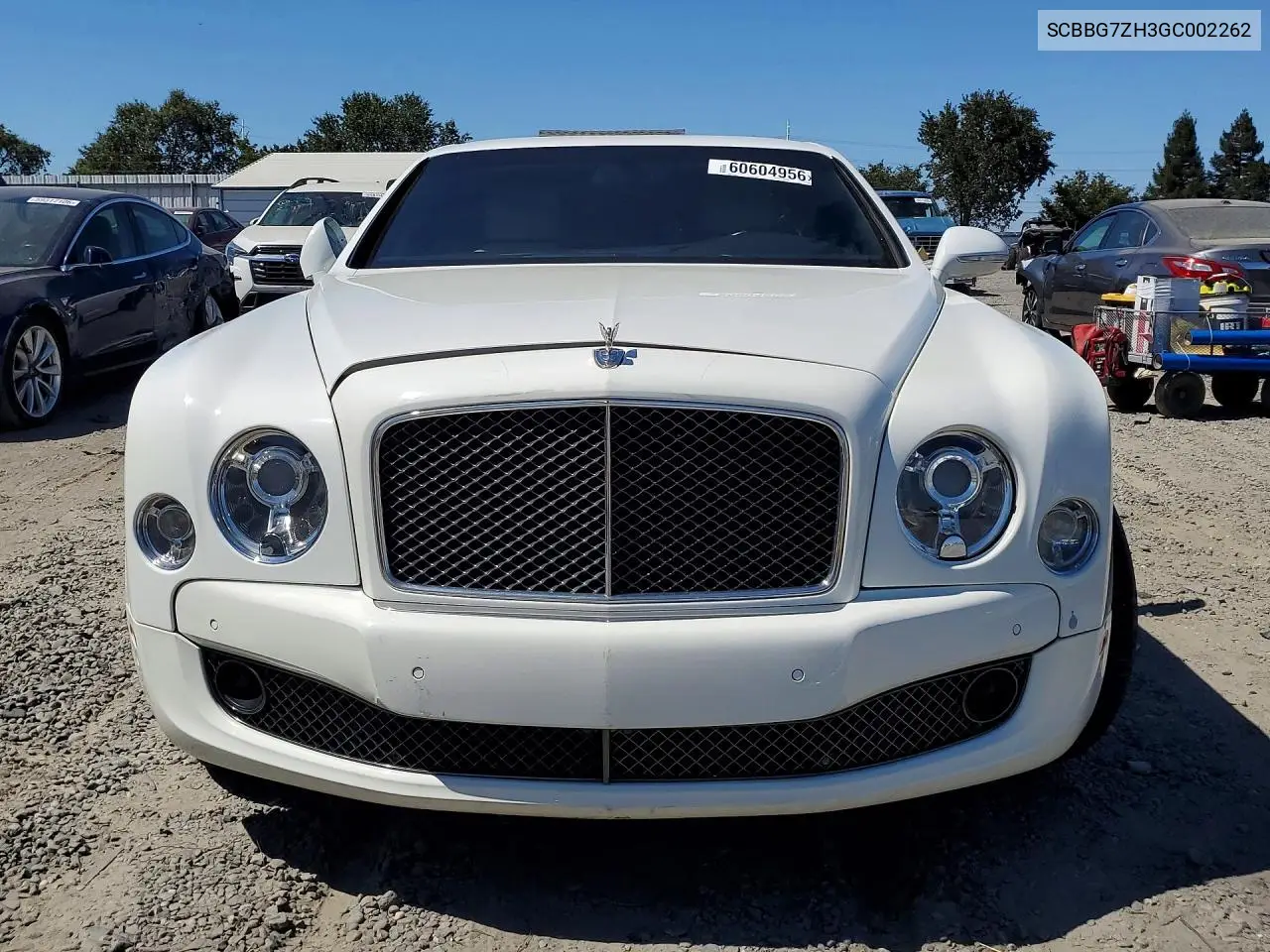2016 Bentley Mulsanne Speed VIN: SCBBG7ZH3GC002262 Lot: 60604956