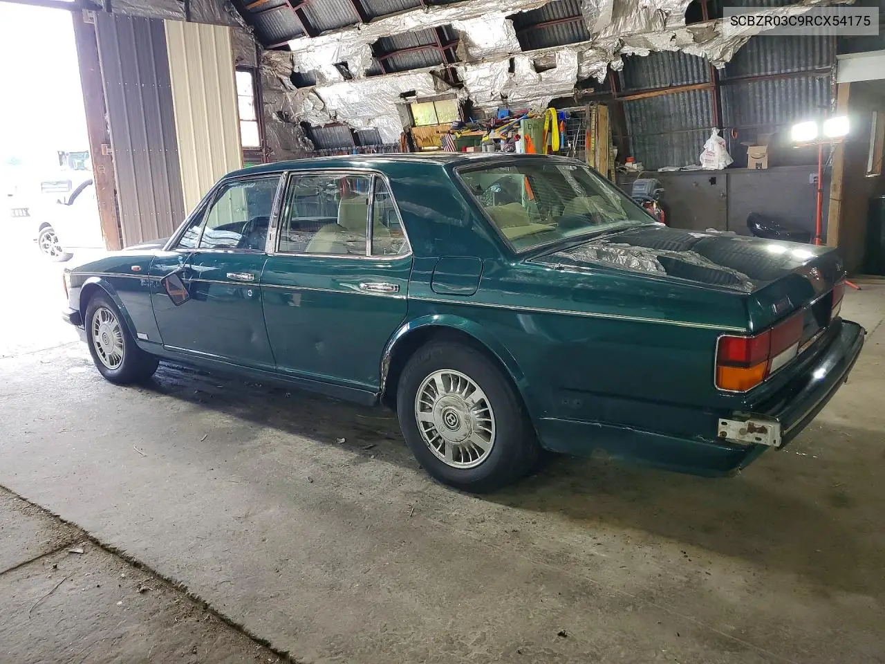 1994 Bentley Turbo R VIN: SCBZR03C9RCX54175 Lot: 56622006