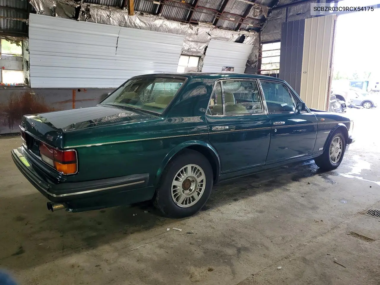 1994 Bentley Turbo R VIN: SCBZR03C9RCX54175 Lot: 56622006