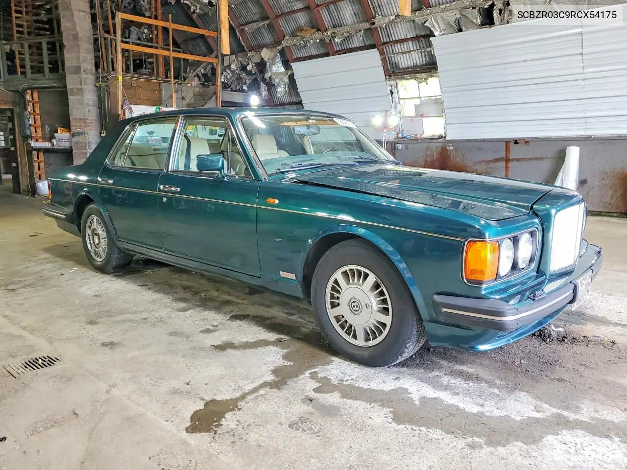 1994 Bentley Turbo R VIN: SCBZR03C9RCX54175 Lot: 56622006