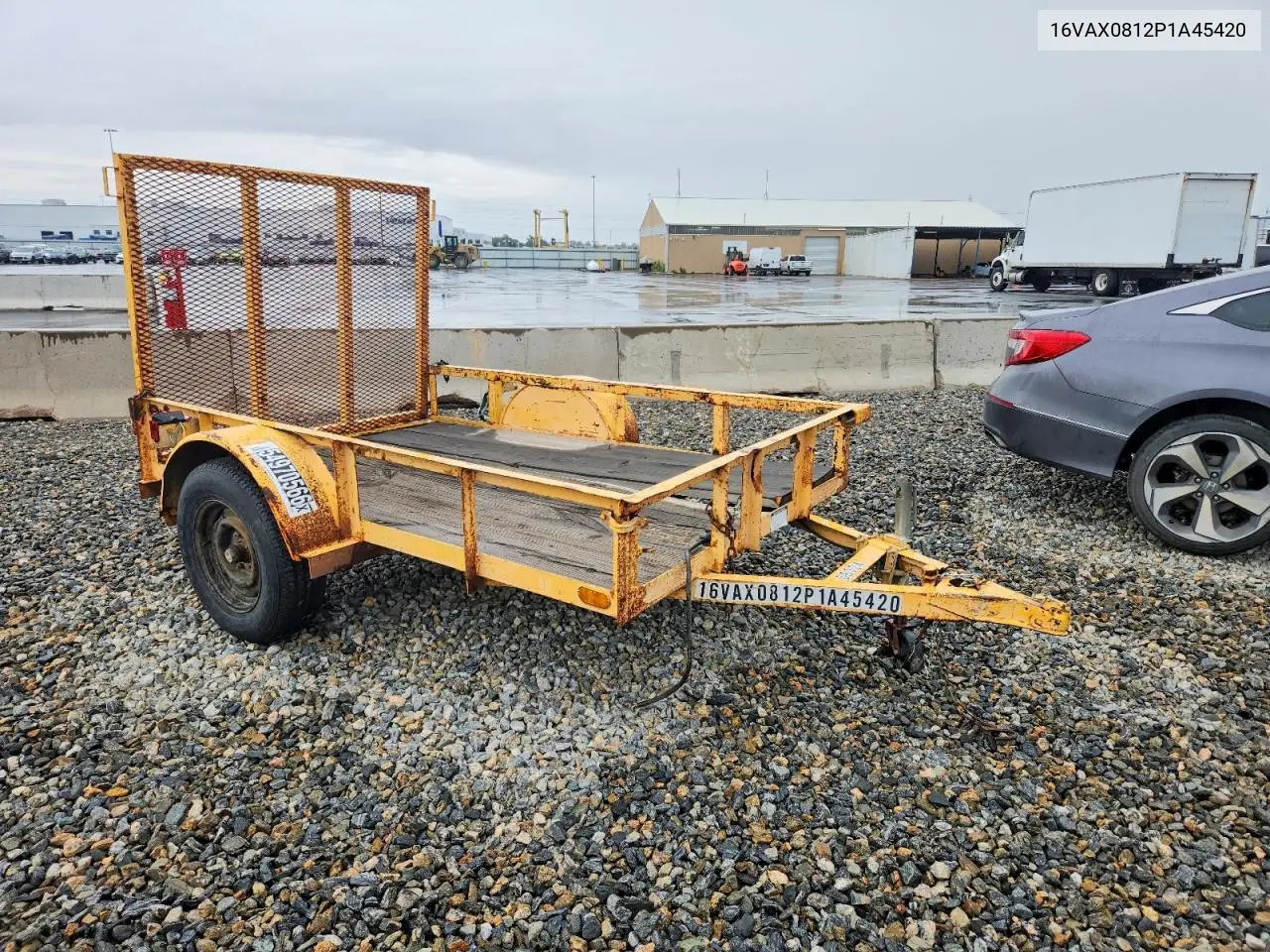 1993 Big Dog Trailer VIN: 16VAX0812P1A45420 Lot: 54970566