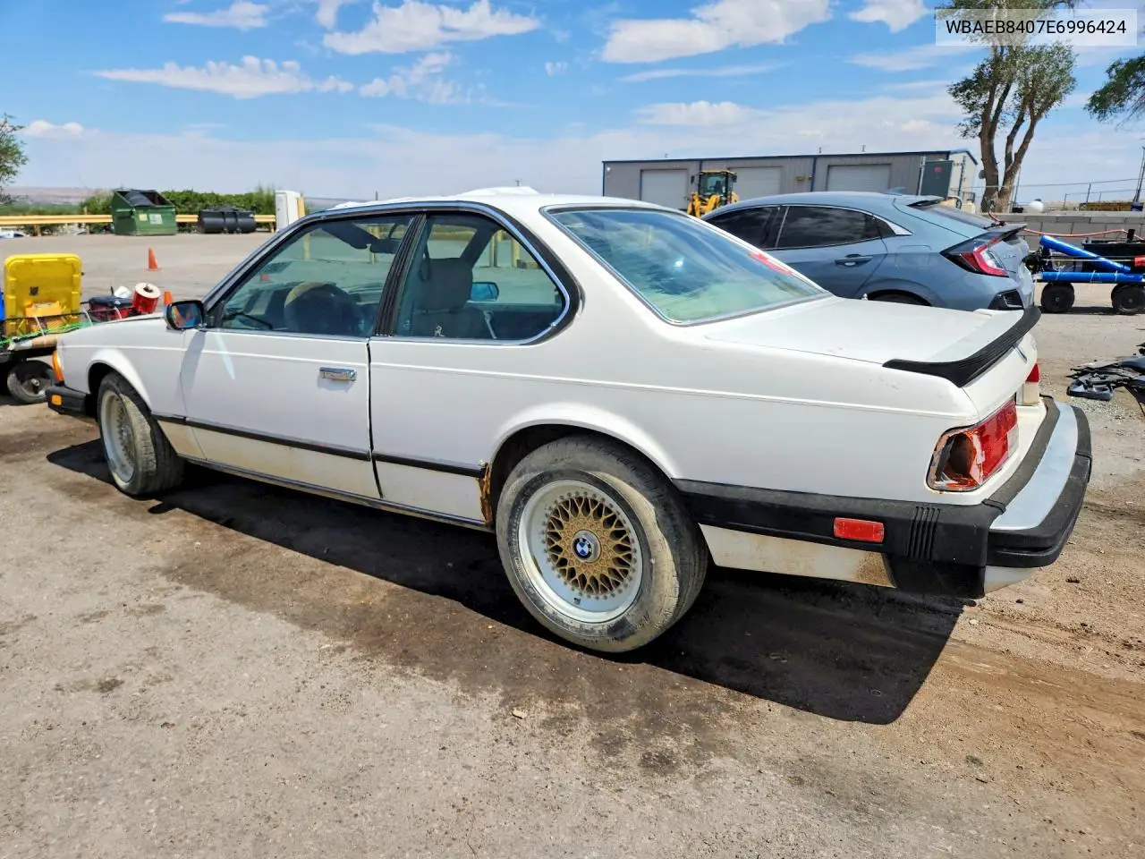 1984 BMW 633 Csi Automatic VIN: WBAEB8407E6996424 Lot: 58516766