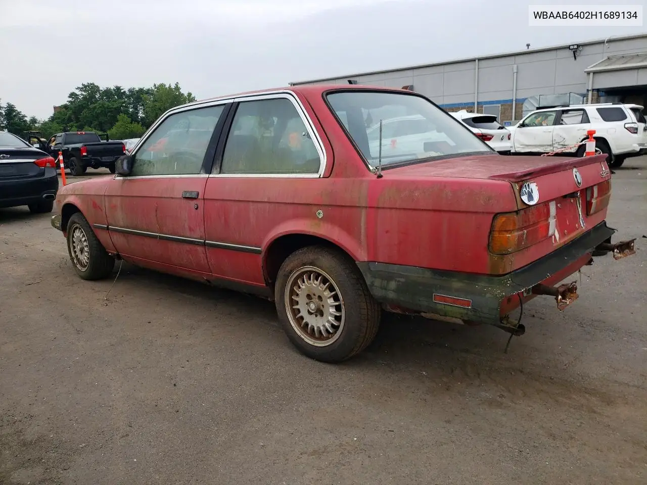 1987 BMW 325 E Automatic/Automatic VIN: WBAAB6402H1689134 Lot: 61533676
