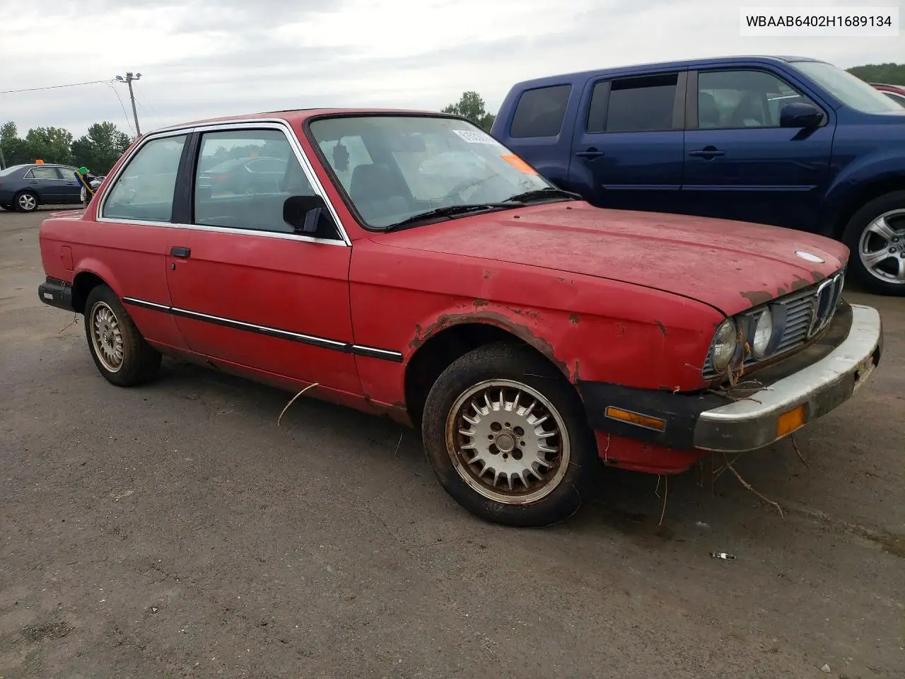 1987 BMW 325 E Automatic/Automatic VIN: WBAAB6402H1689134 Lot: 61533676