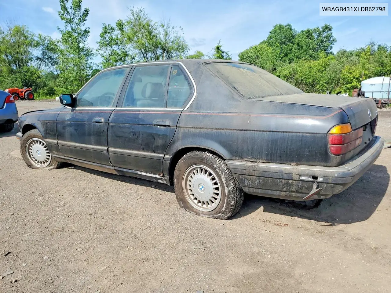 1990 BMW 735 I Automatic VIN: WBAGB431XLDB62798 Lot: 57577696