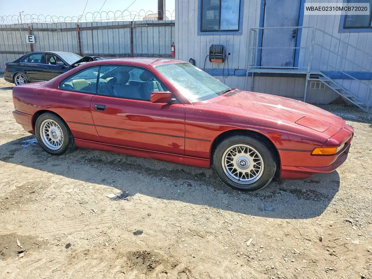 1991 BMW 850 I Automatic VIN: WBAEG2310MCB72020 Lot: 58994576