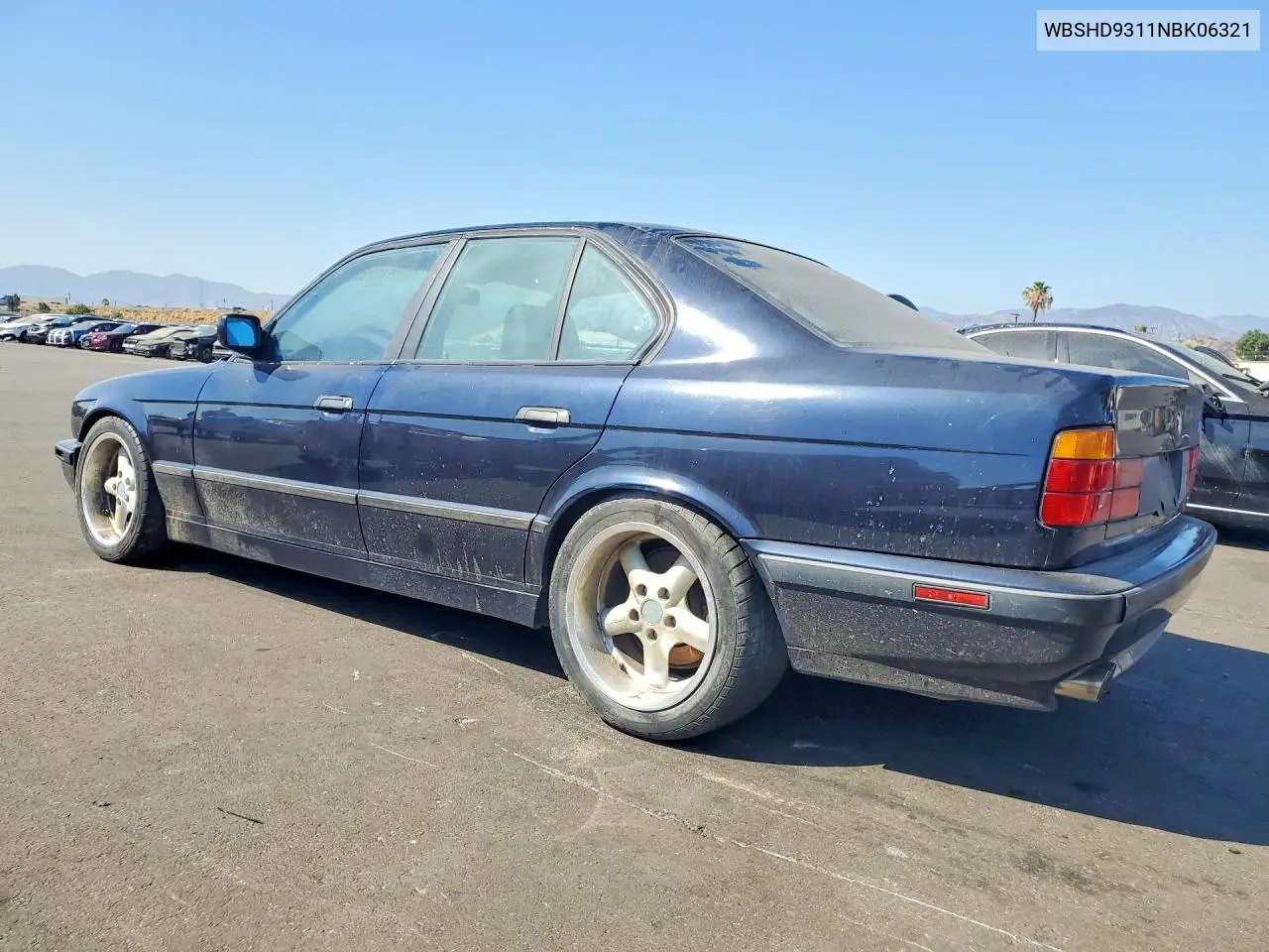 1992 BMW M5 VIN: WBSHD9311NBK06321 Lot: 57920366