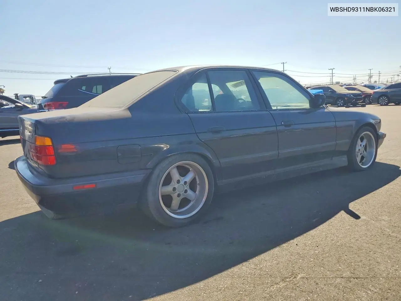 1992 BMW M5 VIN: WBSHD9311NBK06321 Lot: 57920366