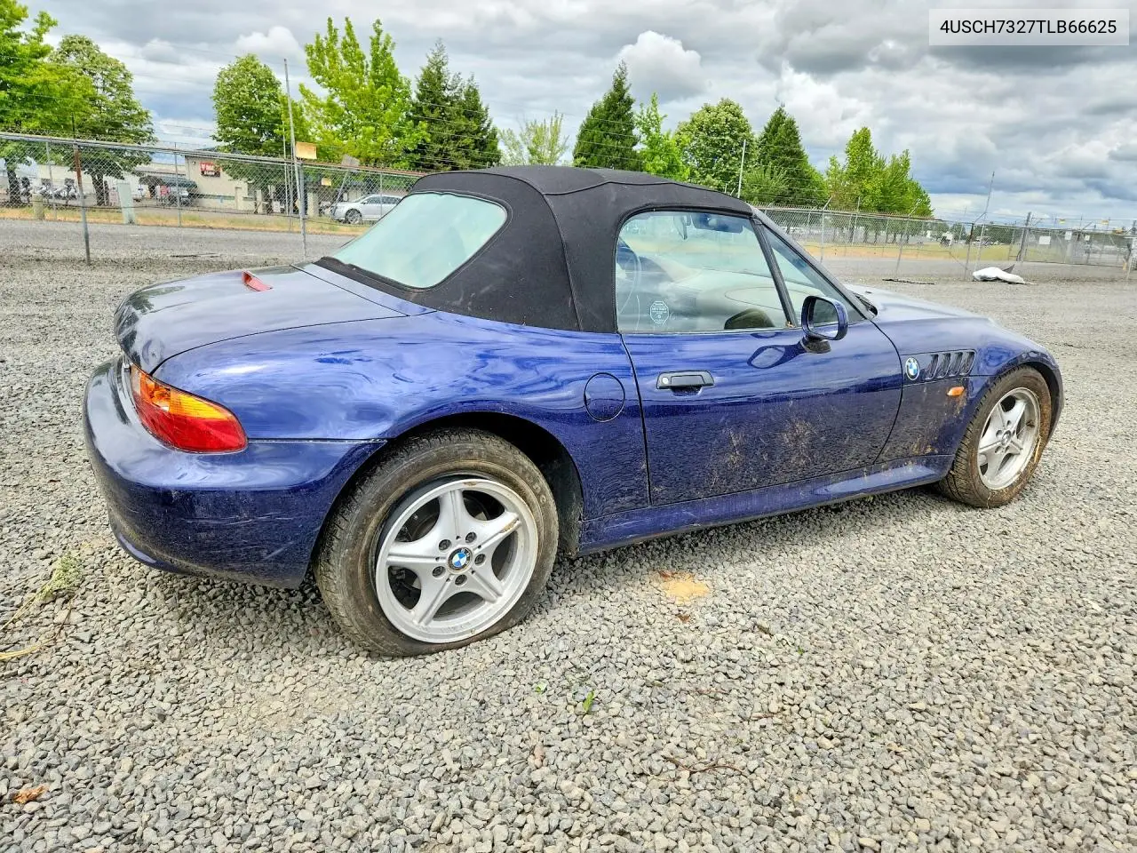 1996 BMW Z3 1.9 VIN: 4USCH7327TLB66625 Lot: 54862756