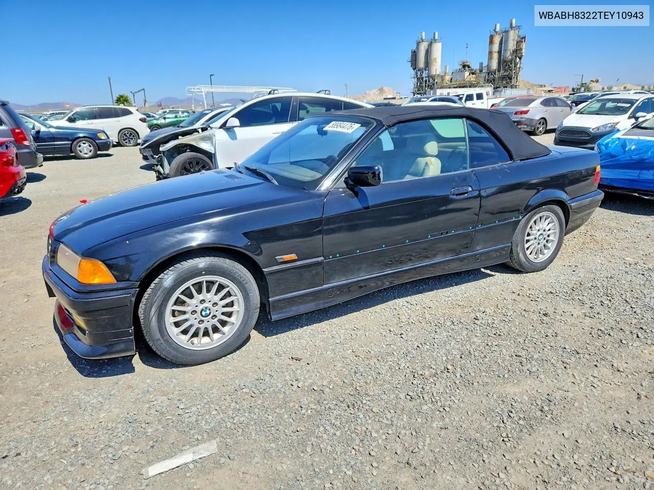 1996 BMW 318 Ic Automatic VIN: WBABH8322TEY10943 Lot: 58984476
