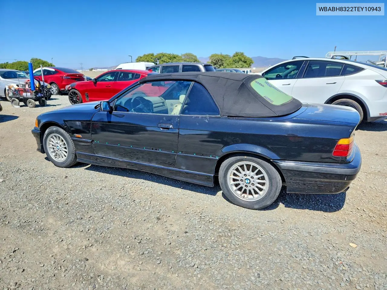 1996 BMW 318 Ic Automatic VIN: WBABH8322TEY10943 Lot: 58984476