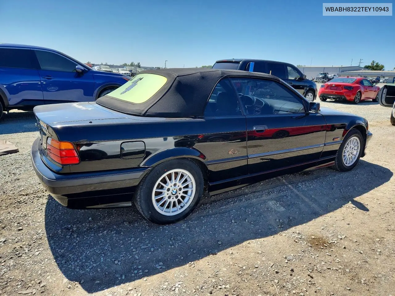 1996 BMW 318 Ic Automatic VIN: WBABH8322TEY10943 Lot: 58984476
