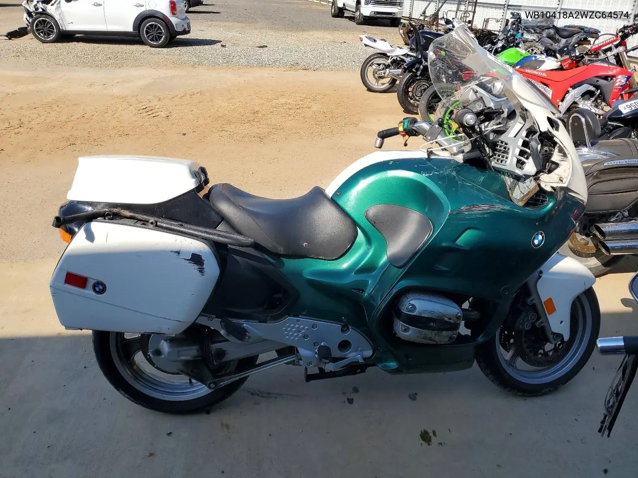 1998 BMW R1100 Rt VIN: WB10418A2WZC64574 Lot: 53598096