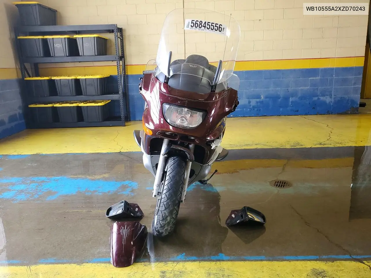 1999 BMW K1200 Lt VIN: WB10555A2XZD70243 Lot: 56845556
