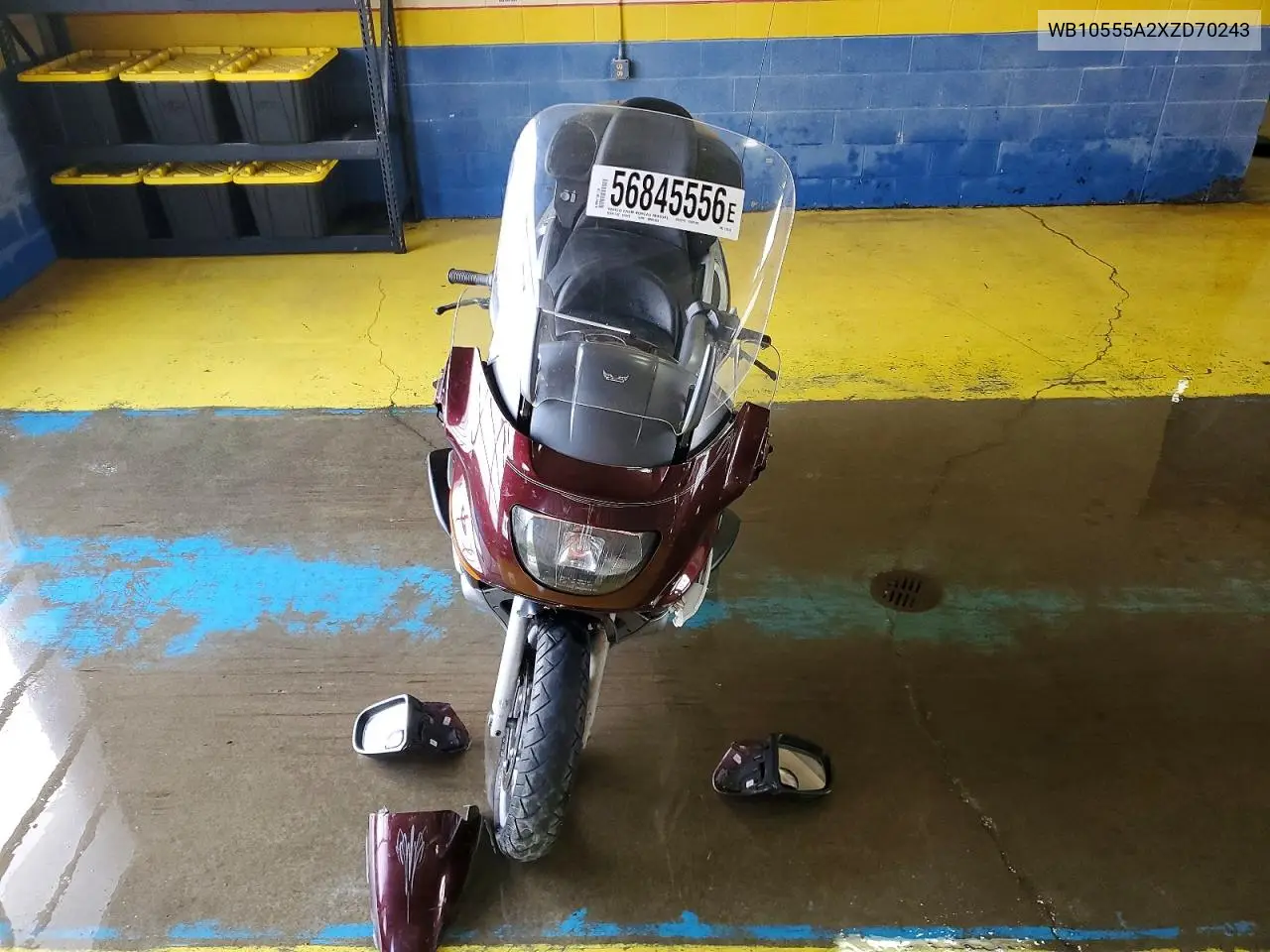 1999 BMW K1200 Lt VIN: WB10555A2XZD70243 Lot: 56845556