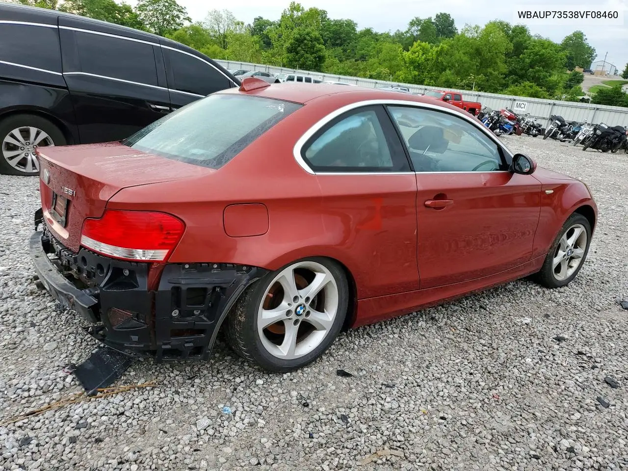 2008 BMW 128 I VIN: WBAUP73538VF08460 Lot: 54720316
