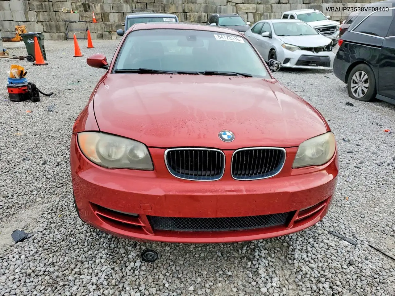 2008 BMW 128 I VIN: WBAUP73538VF08460 Lot: 54720316