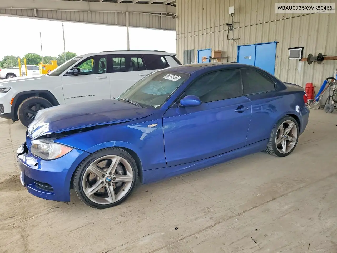 2009 BMW 135 I VIN: WBAUC735X9VK80466 Lot: 56547756