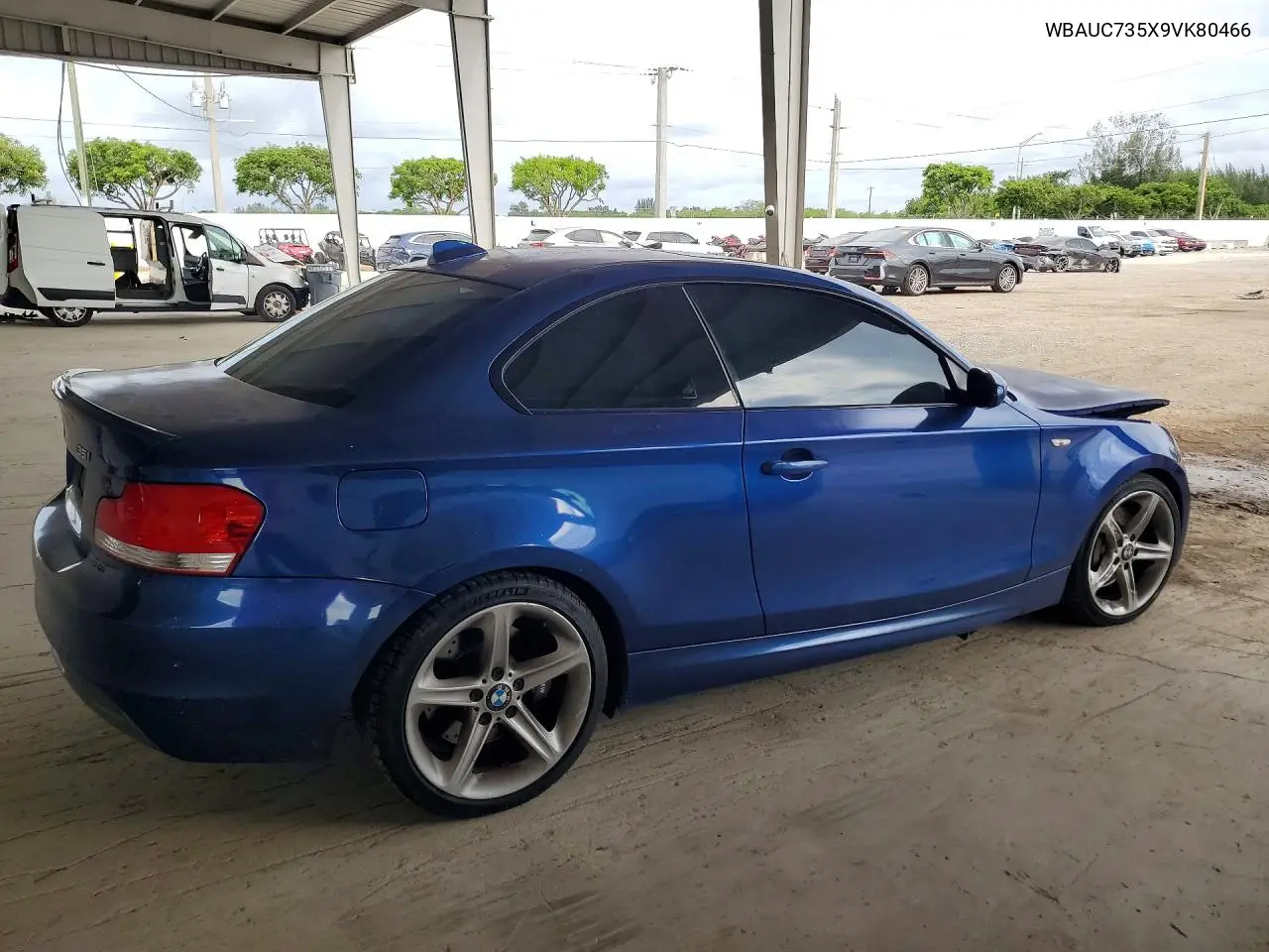 2009 BMW 135 I VIN: WBAUC735X9VK80466 Lot: 56547756