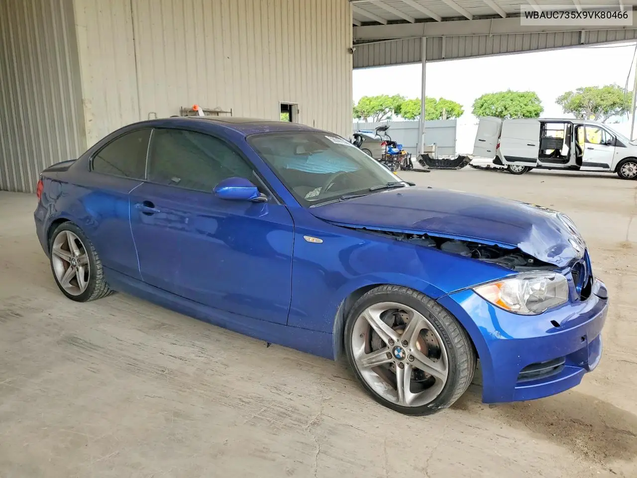 2009 BMW 135 I VIN: WBAUC735X9VK80466 Lot: 56547756